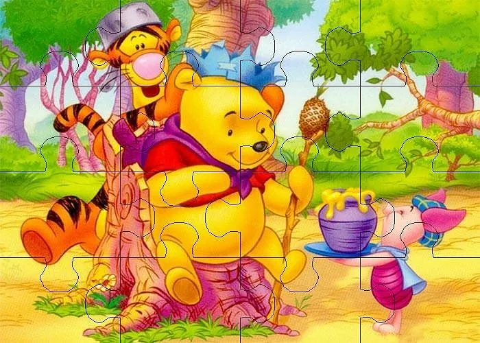 DIARIO DE UN AUTISTA - PUZZLE PARA IMPRIMIR DE WINNIE POOH ...