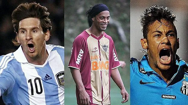 Ronaldinho sobre Messi y Neymar: "Siguen mis pasos" ~ farandula