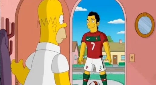 Ronaldo Simpsons - Imagui