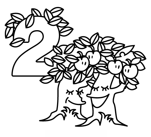 RONDAS INFANTILES: ESTOS SON LOS NUMEROS PARA COLOREAR