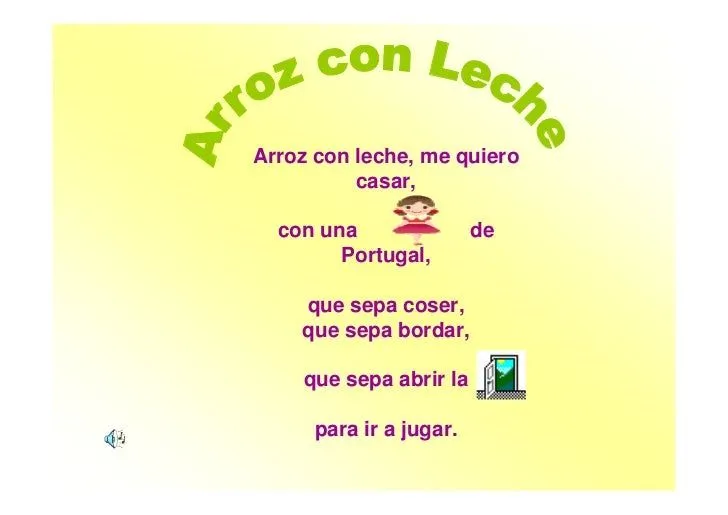 Rondas infantiles cortas con imagenes - Imagui