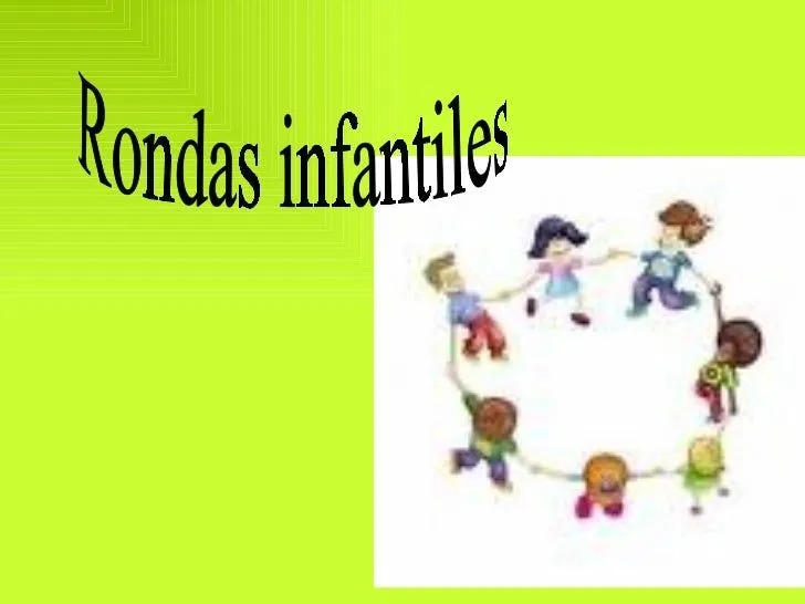 Rondas infantiles cortas - Imagui