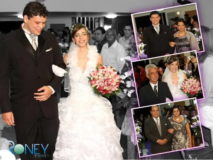 Roney PF: Montagem de albuns de casamento