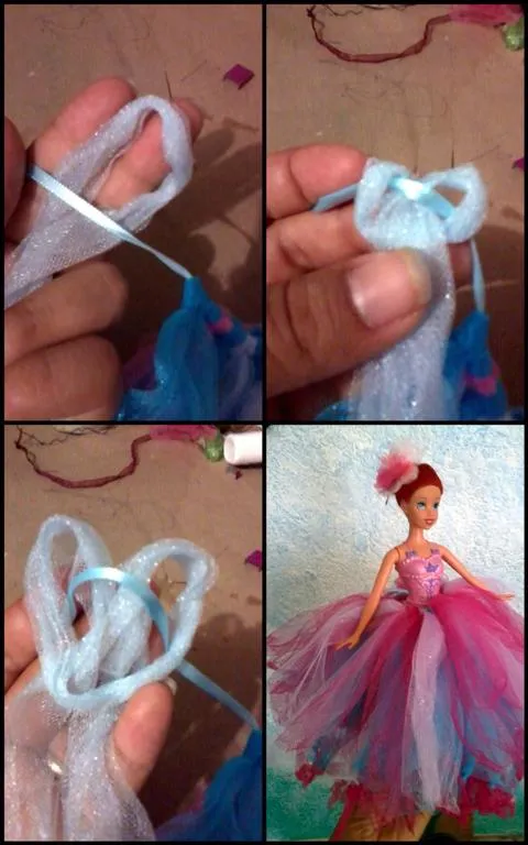 Como hacer un vestido para barbie paso a paso - Imagui