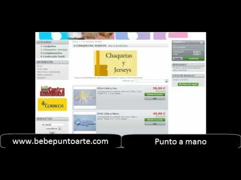 Ropa Bebe - Punto A Mano - Jersey Bebe - YouTube