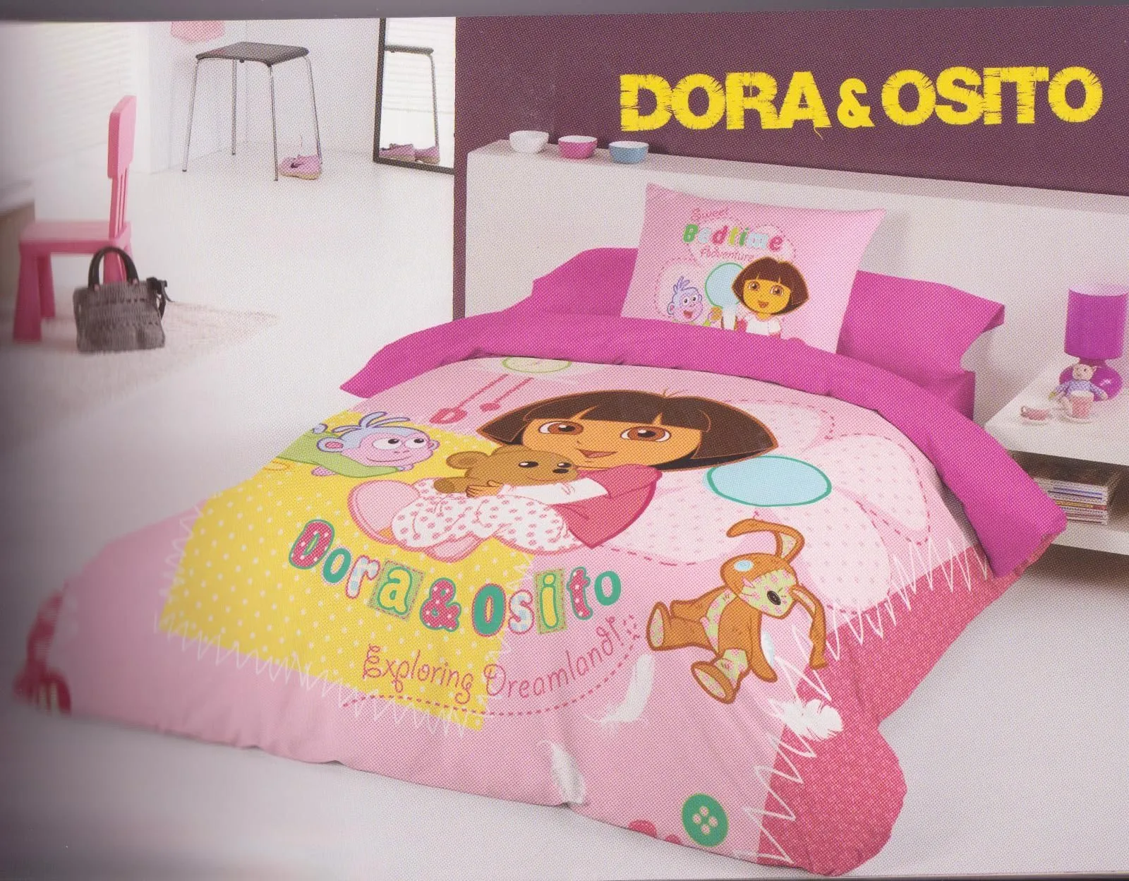 Ropa de cama Dora la exploradora