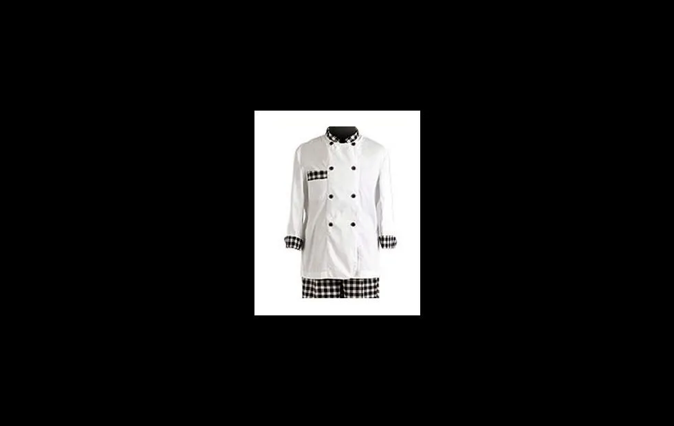 Ropa de cocina, uniformes para cocineros, garzones y camareras.