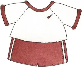 Ropa de futbol para imprimir:Imagenes y dibujos para imprimir