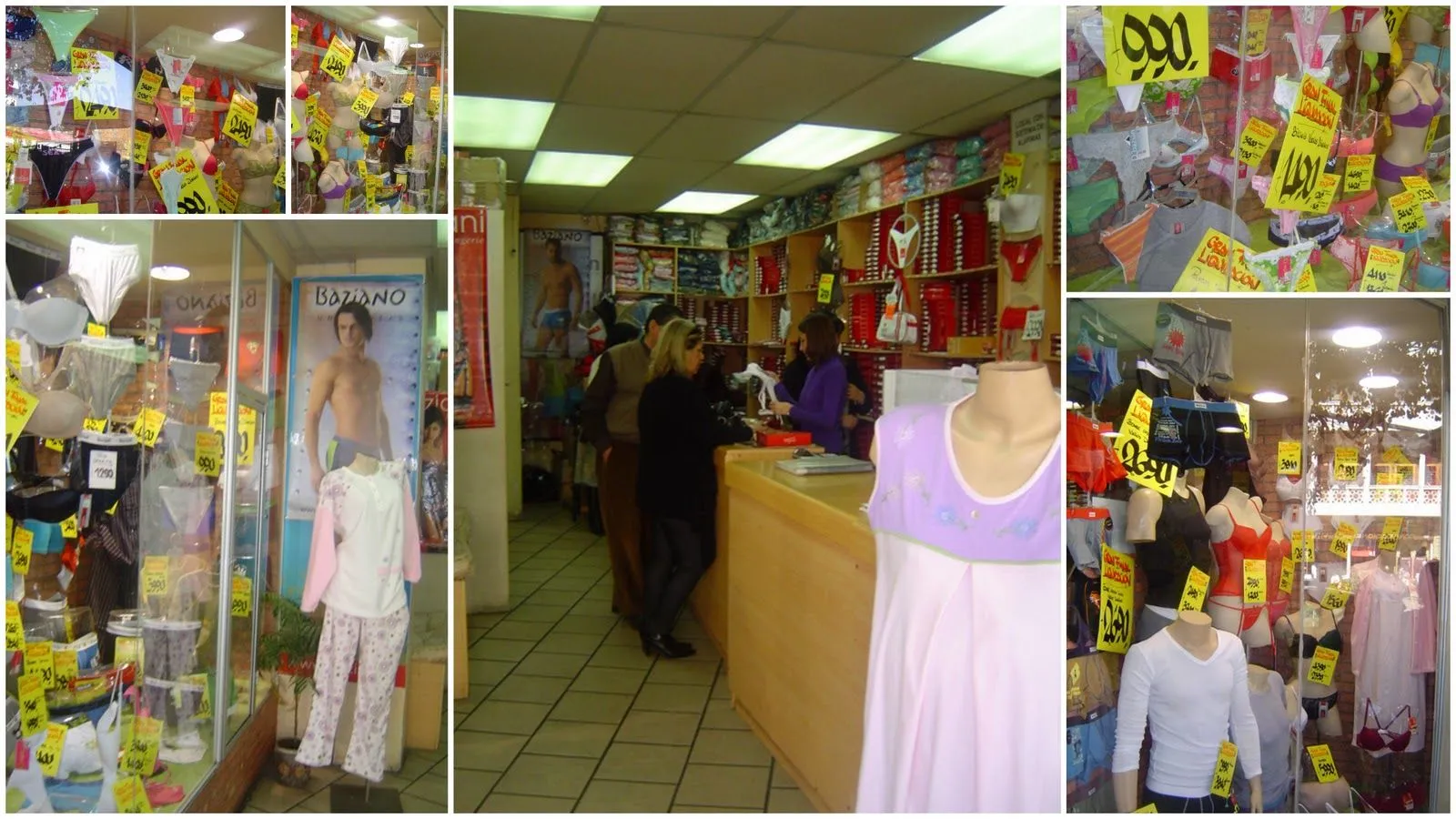 Ropa interior para ninos en patronato