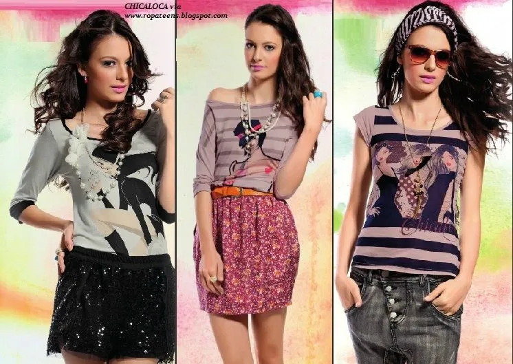 Ropa ala moda para adolescentes - Imagui