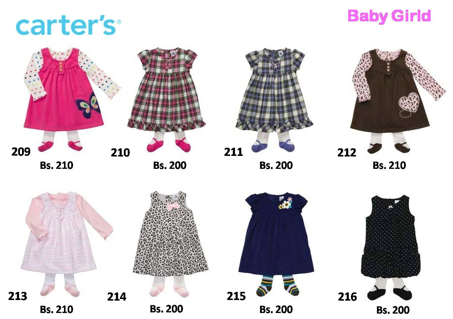 Ropa para niña marca carters - Imagui