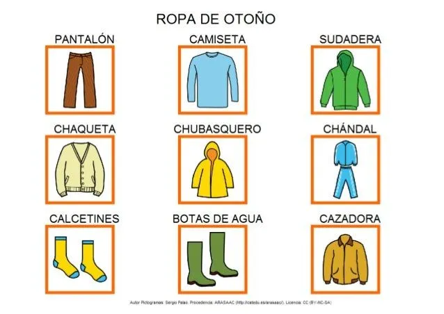 Ropa de otoño