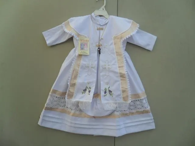 Ropones para bautizo de niño df - Imagui