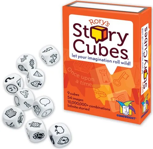 Rory's Story Cubes de Gamewright, un juego para inventar historias ...