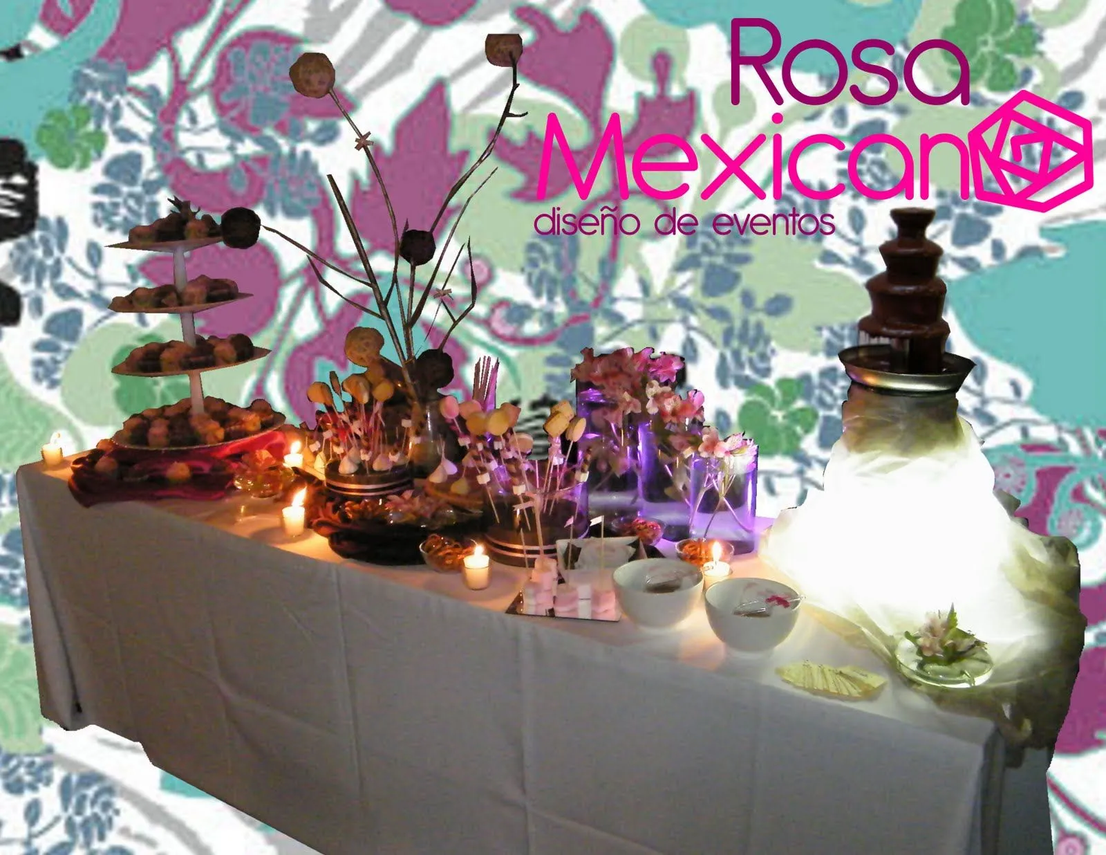 Rosa Mexicano Eventos: Barras dulces