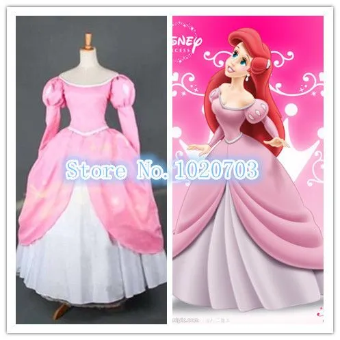 Rosa Vestido Ariel popular-buscando e comprando fornecedores de ...