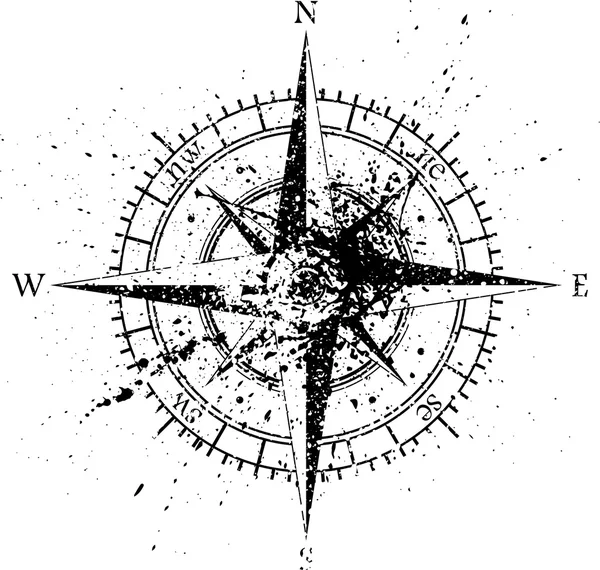 Rosa de los vientos — Vector stock © longquattro #54798959