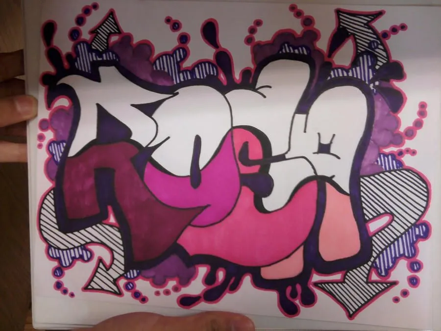 Rosas de graffiti - Imagui