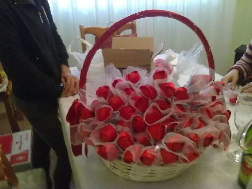 rosas para el arroz-idea original (pág. 2) | Preparar tu boda es ...