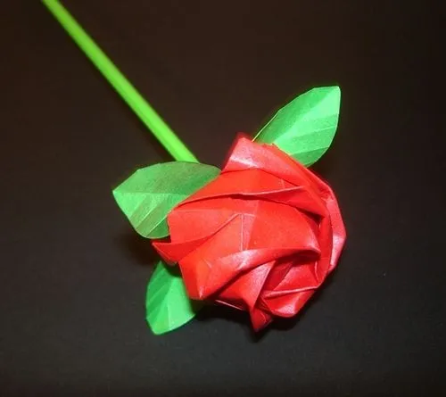 Rosas de origami kawasaki - Imagui