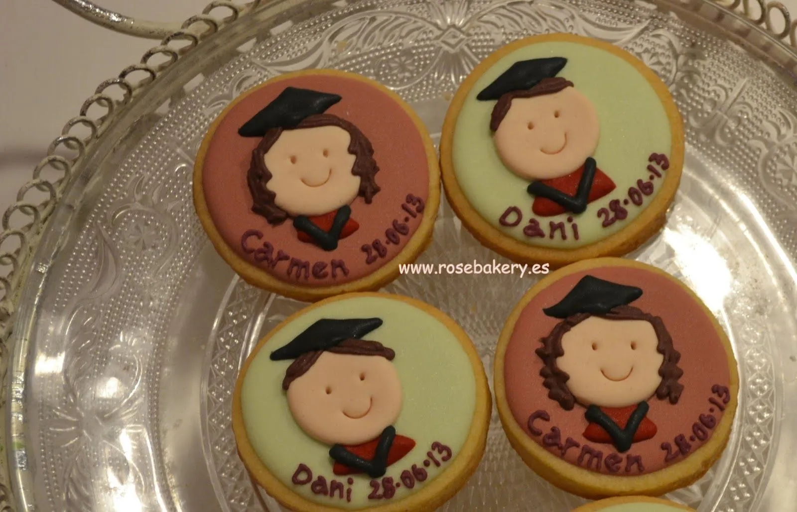 Rose Bakery: Galletas de graduación