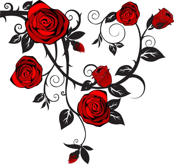 Rose image - vector clip art online, royalty free & public domain