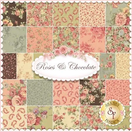 Roses & Chocolate By Sentimental Studios For Moda Fabrics ...