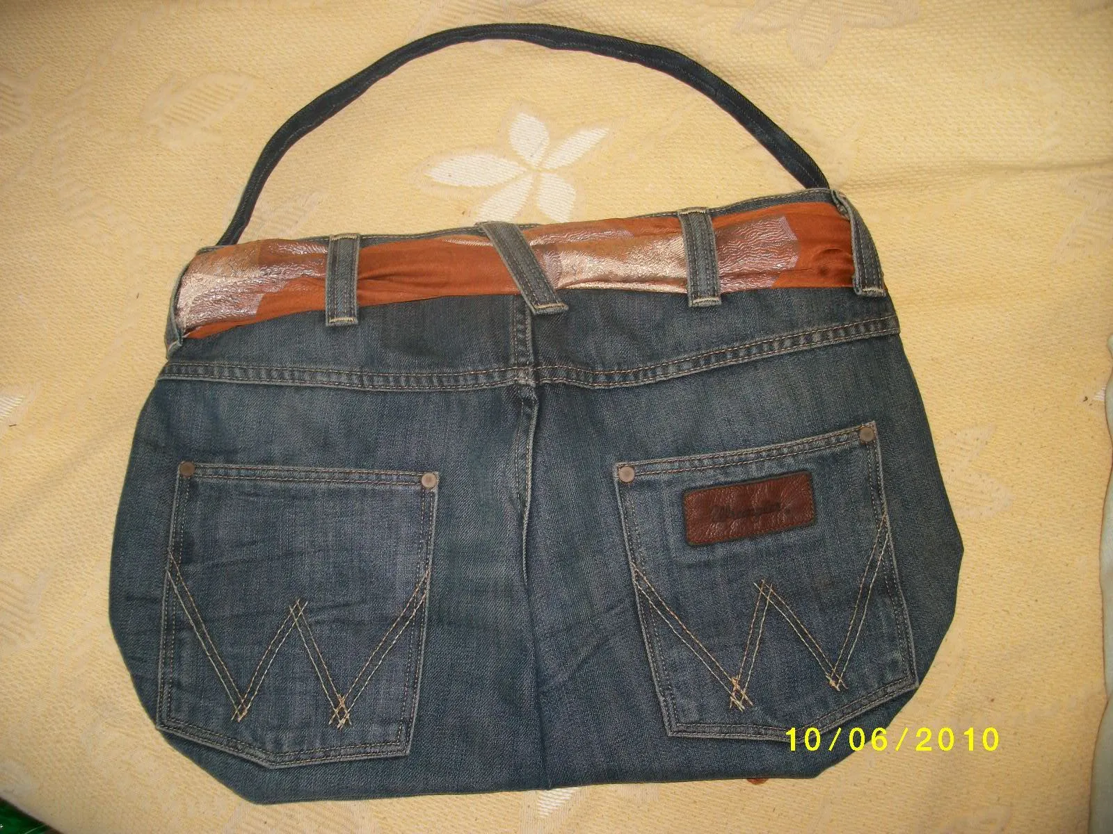 Rossana. Modista Alta costura ** Dressmacker **: Bolso de Jean