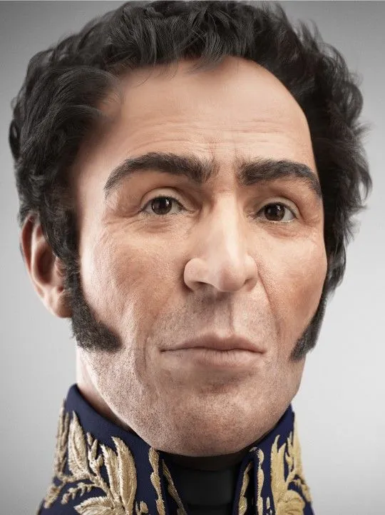 He aquí el rostro en 3D del Libertador Simón Bolívar | PSUV