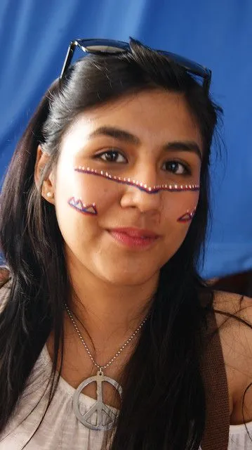 ROSTRO PINTADO PINTURA SERI | Flickr - Photo Sharing!