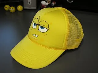 Rotuladores de colores: Gorra Bob esponja.