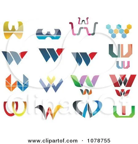 Royalty-Free (RF) Clipart of W Logos, Illustrations, Vector ...