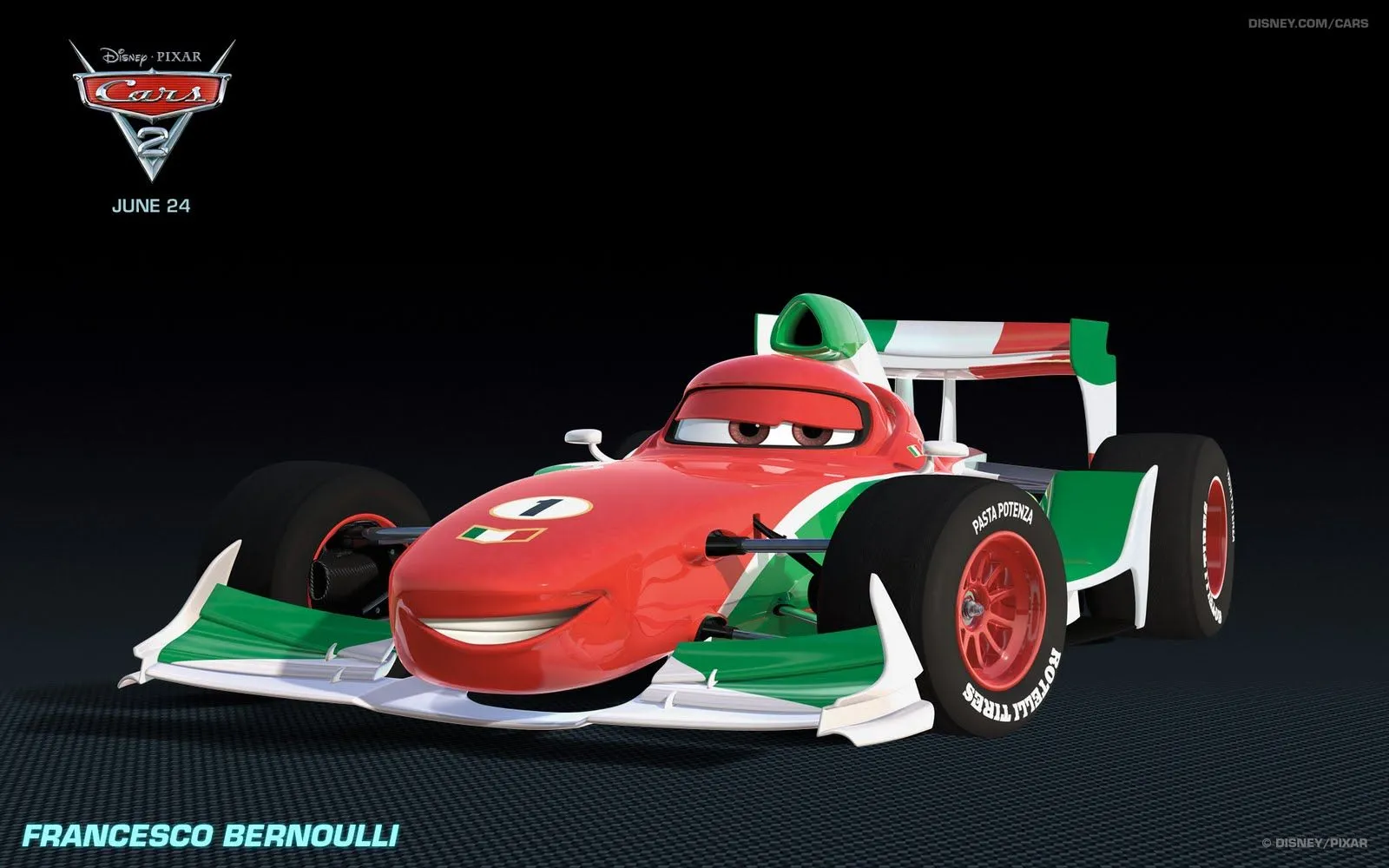 RRC Luz y Oscuridad: nuevos personajes de Cars 2 World Gran Prix