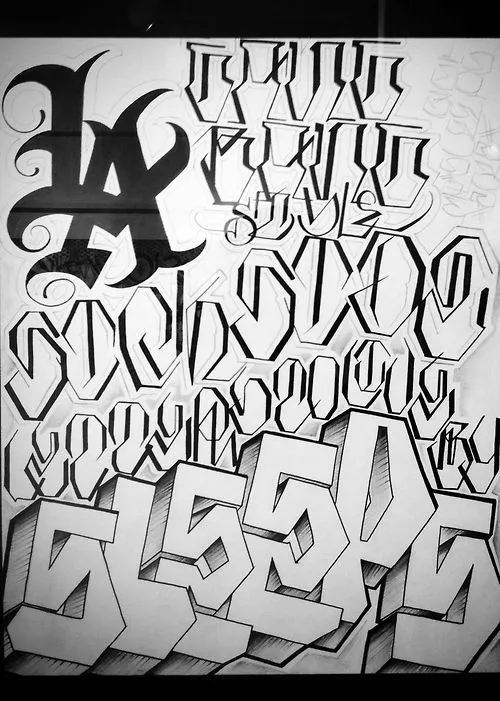 RuggedNRaw. | Graffiti lettering fonts, Graffiti lettering, Lettering  alphabet