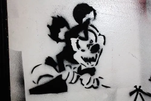 Runaway Brain Mickey Stencil by JacksBack18 on deviantART