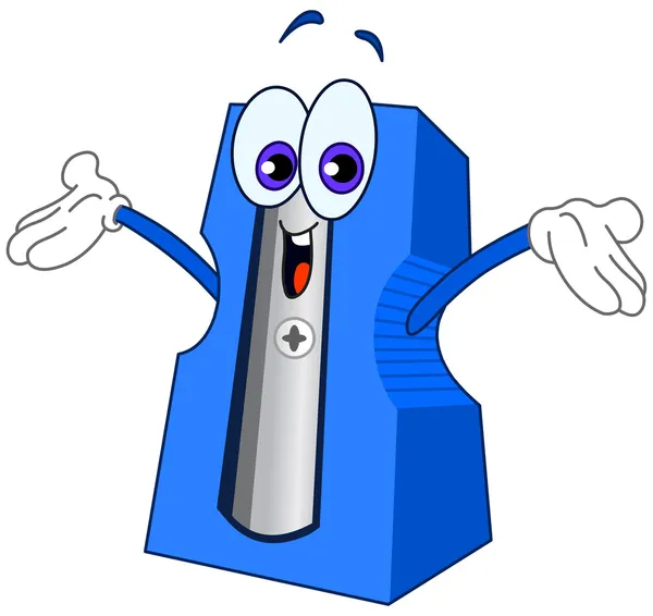 sacapuntas de lápiz — Vector stock © yayayoyo #3456364