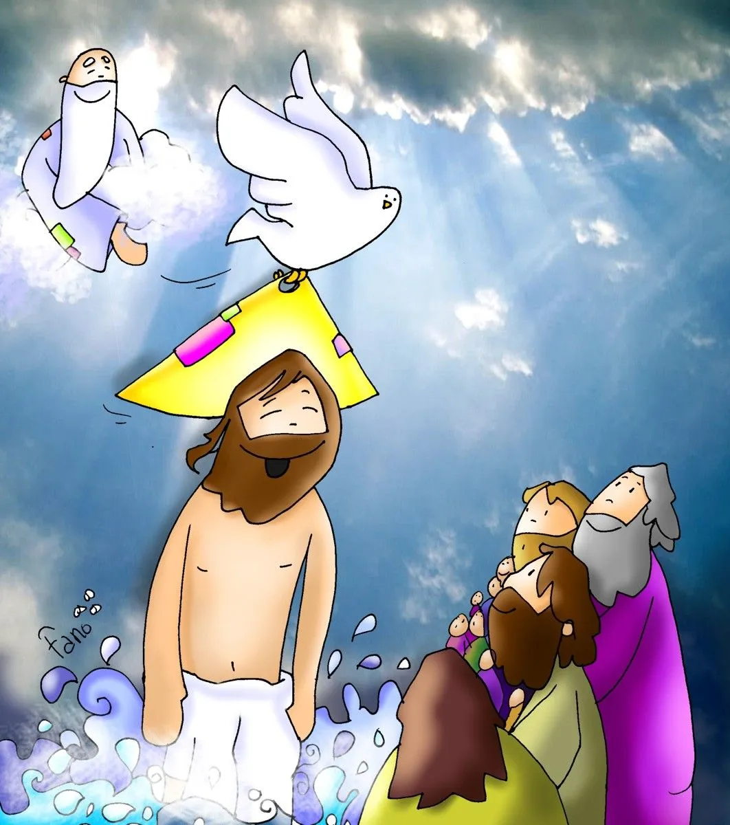 Sacerdote eterno: BAUTISMO DE JESÚS - HISTORIAS ANIMADAS PARA NIÑOS.