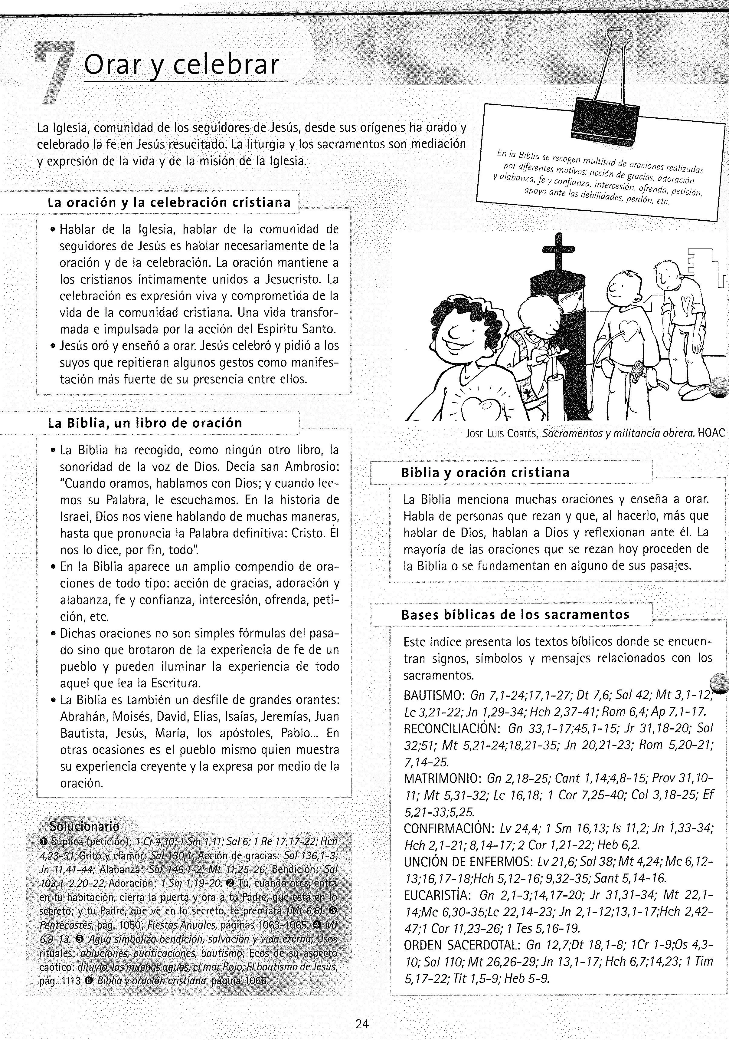 los sacramentos | CLASE DE RELI