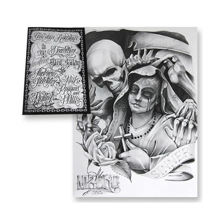 Con Safos - Chicano Style Tattoo Art,