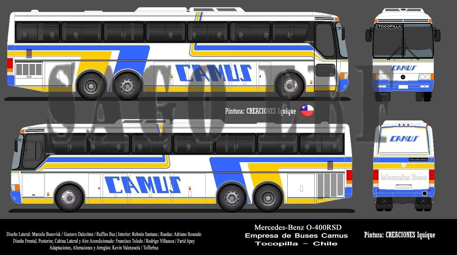 SAGO EBF Por la Ruta del Sol: Buses Camus