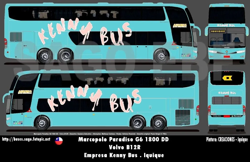 SAGO EBF Por la Ruta del Sol: Empresa Kenny Bus