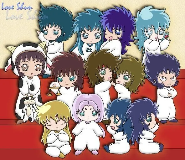 saint seiya Babys dorados by LoveShun01 on deviantART