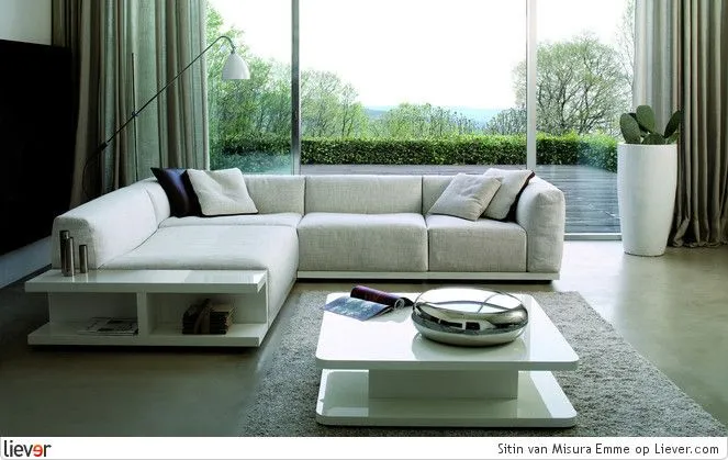 Salas Modernas con Elegantes Muebles | Ideas para decorar, diseñar ...