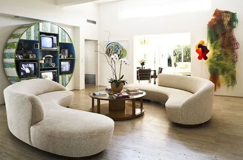 Salas Modernas con Muebles Elegantes