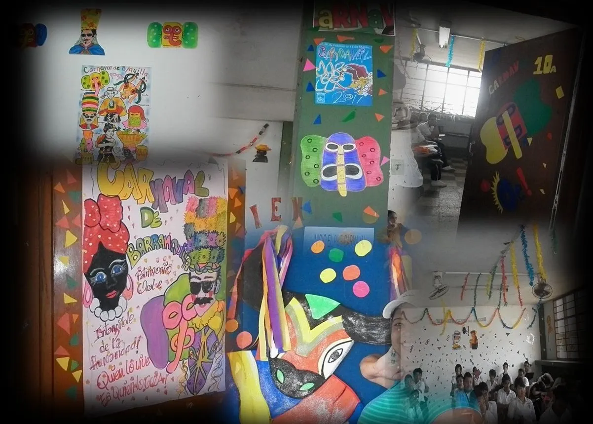 Salesianos Barranquilla: DECORA TU SALON DE CLASES CARNAVAL CSDB