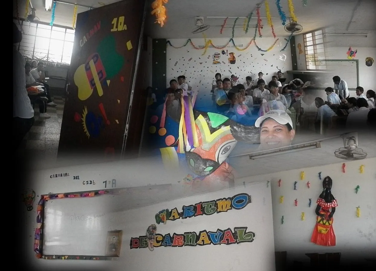 Salesianos Barranquilla: DECORA TU SALON DE CLASES CARNAVAL CSDB