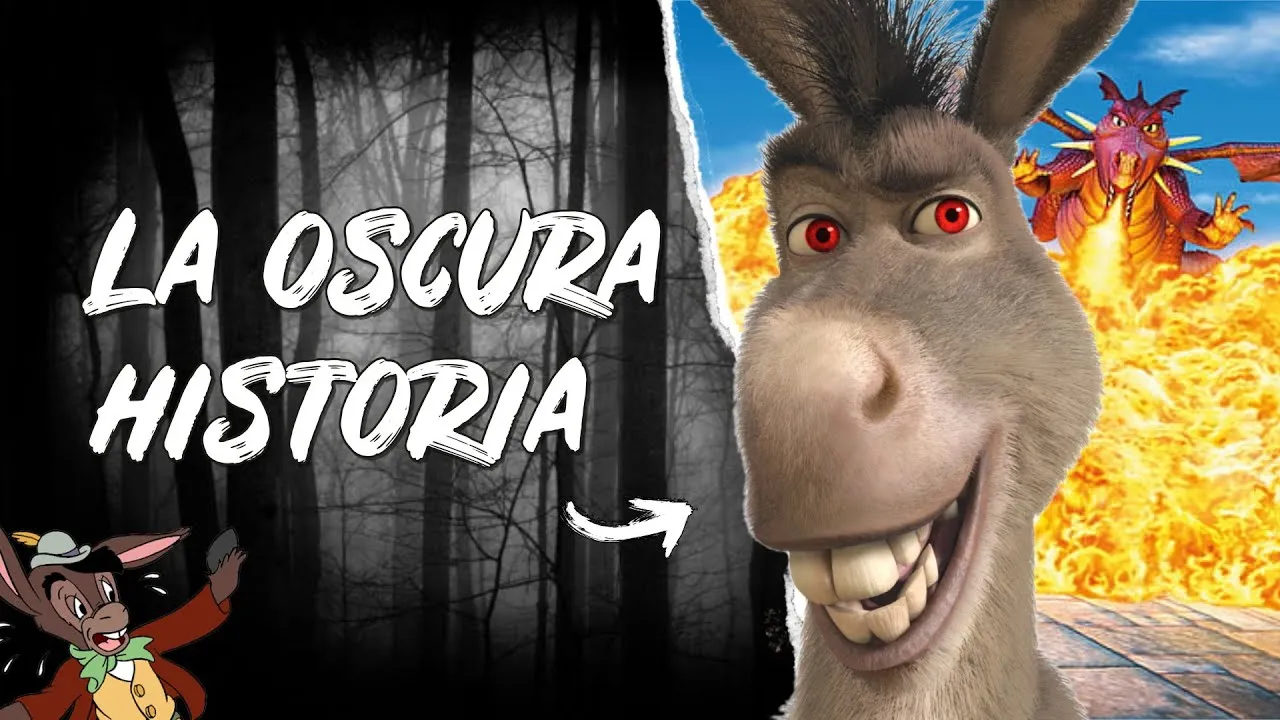 De donde salió el BURRO de SHREK?! - El turbio origen del personaje 