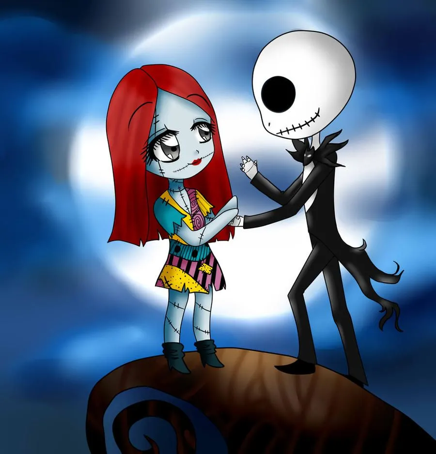 sally y jack by AderiAsha on DeviantArt