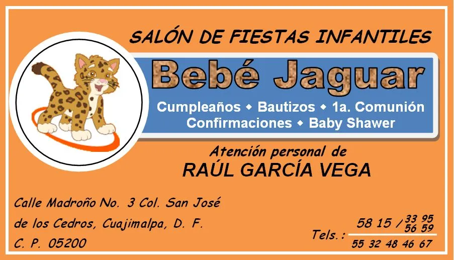 Salón de Fiestas Bebe Jaguar