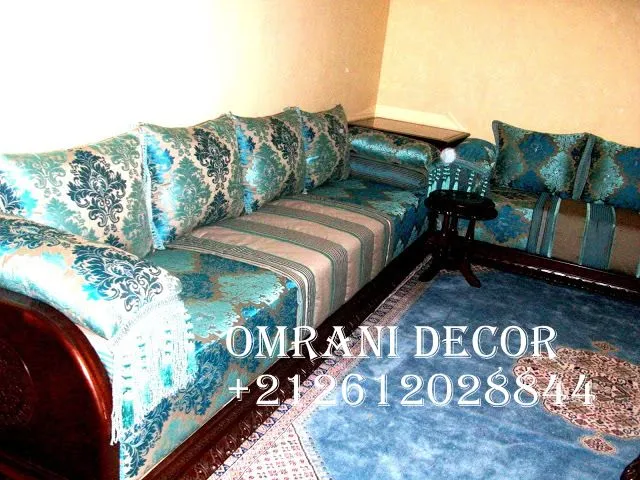 salon marocain 2015 | omrani decor